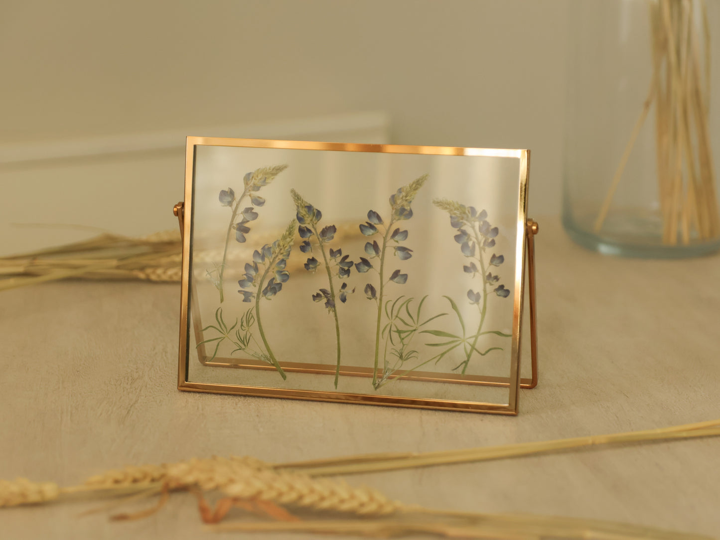 The Lupine Pressed Flower Frame