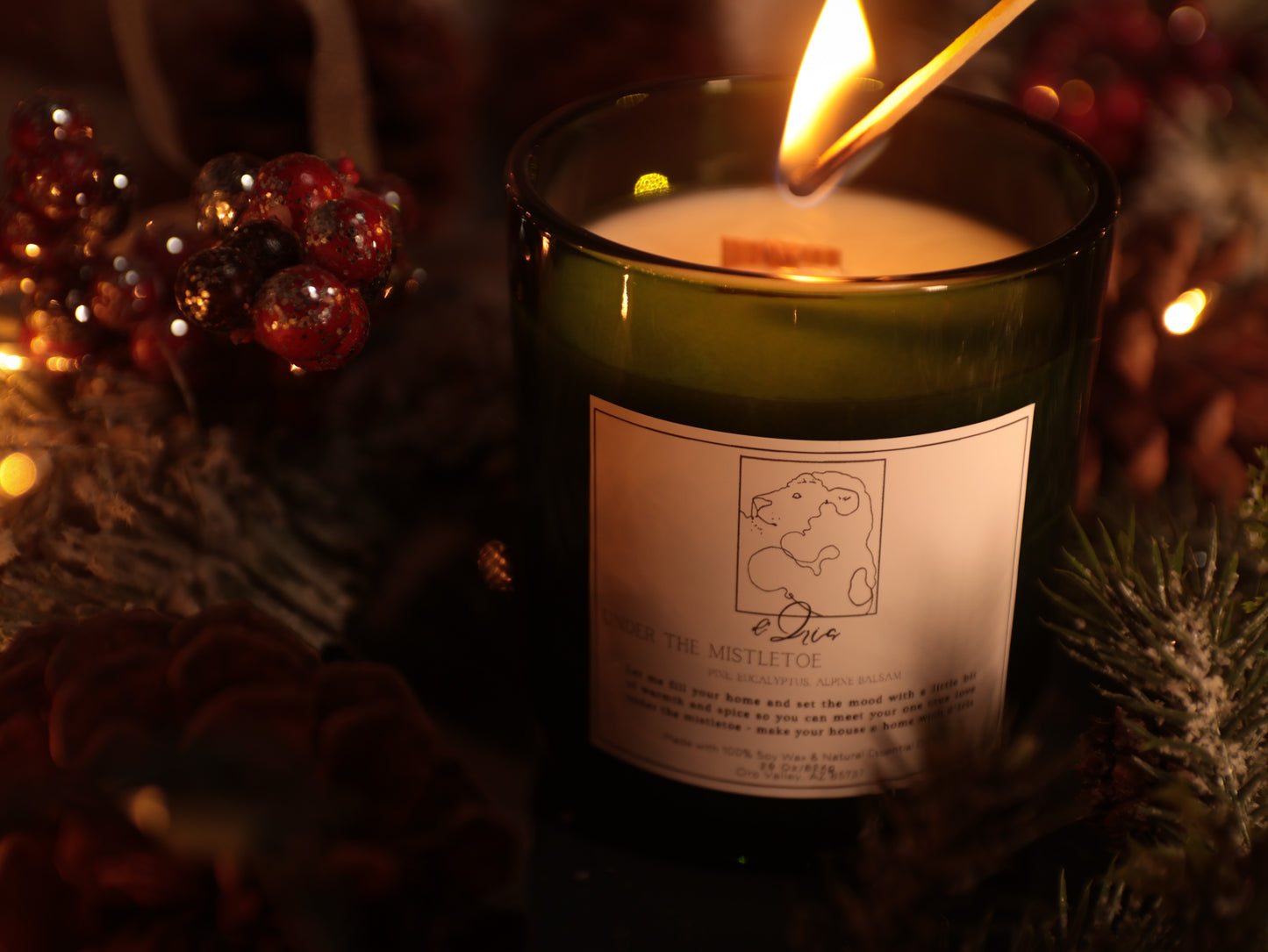 Under The Mistletoe Candle